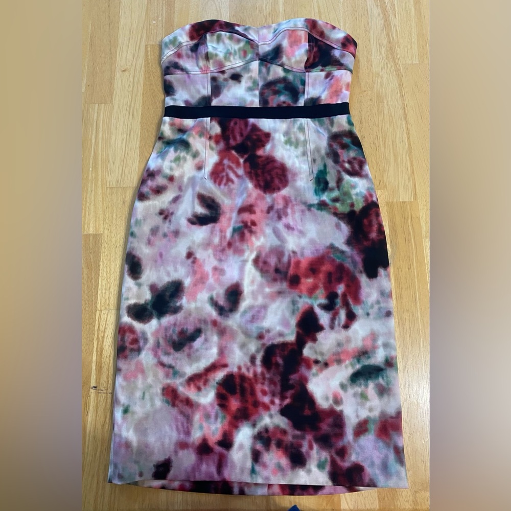 Anthropologie strapless dress